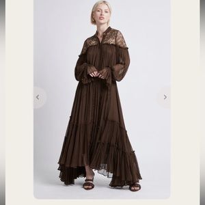 Aje Veil Smock Maxi Dress